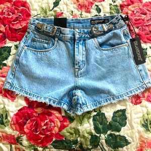 the Barrow vintage Denim High Rise-short